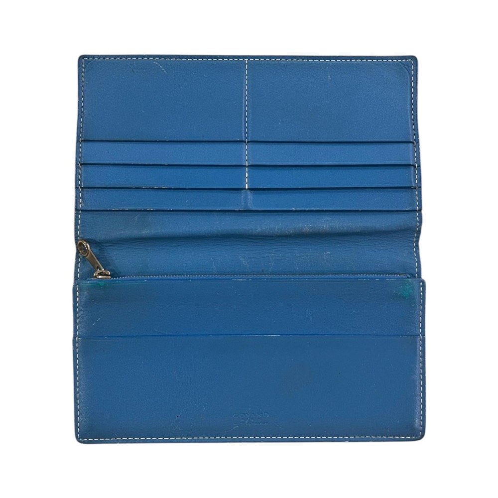 Goyard Azure Blue Wallet - Picture 7 of 8